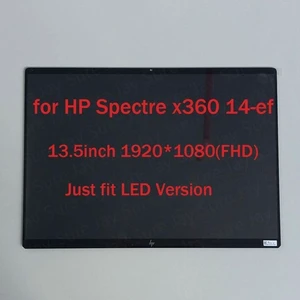 13.5" LCD Touch Screen Assembly for HP Spectre x360 14-ef1000 14-ef2000 13.5" LCD Touch Screen Assembly for HP Spectre x360 14-ef1000 14-ef2000