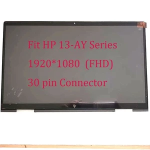 13.3" FHD Lcd Touch Screen+Bezel Assembly for HP Envy x360 13-ay 13-ay0000 13.3" FHD Lcd Touch Screen+Bezel Assembly for HP Envy x360 13-ay 13-ay0000