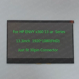 13.3" FHD Lcd Touch Screen Assembly for HP ENVY x360 13-ar0000 13-ar1000 30pin Connector 13.3" FHD Lcd Touch Screen Assembly for HP ENVY x360 13-ar0000 13-ar1000 30pin Connector