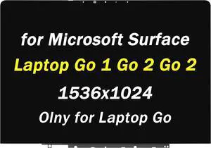 12.4" LCD Touch Screen Assembly for Microsoft Surface Laptop Go 1 1943