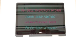 14" HD Lcd Touch Screen+Bezel Assembly for DELL INSPIRON 14 5481 14" HD Lcd Touch Screen+Bezel Assembly for DELL INSPIRON 14 5481
