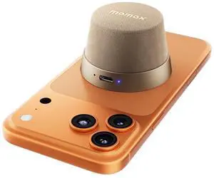 MOMAX Magnetic Portable Bluetooth Speaker, IPX6 Waterproof Mini Shower Speaker, Enhanced Bass, 12H Playtime, TWS Stereo, USB-C Outdoor Speaker, Travel & Gift Ideas, Desert Gold MOMAX Magnetic Portable Bluetooth Speaker, IPX6 Waterproof Mini Shower Speaker, Enhanced Bass, 12H Playtime, TWS Stereo, USB-C Outdoor Speaker, Travel & Gift Ideas, Desert Gold