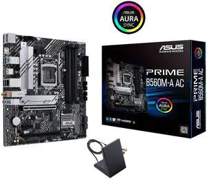 ASUS PRIME B560M-A AC LGA 1200 Micro ATX Intel Motherboard