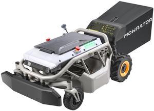 Mowrator Remote Control Lawn Mower S1 2WD 56V12Ah, Robot Lawn Mower Multi-Functions With 1.5-4.3 Inch Cutting Height 21 Inch Real Blade, Robotic Lawn Mower For 45% Slope(24°) With Mowing 0.75 Acres