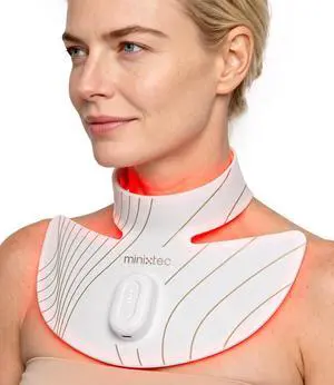 MINIXTEC Wireless LED Red Light Therapy for Neck, Chest & Back 850nm NIR MINIXTEC Wireless LED Red Light Therapy for Neck, Chest & Back 850nm NIR