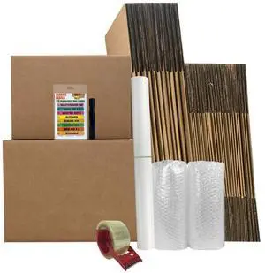 UBMOVE Smart Moving Bigger Boxes Kit #3 34 Moving Boxes & Packing Supplies