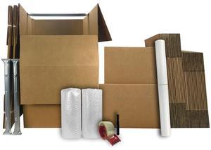 UBMOVE 3 Room Wardrobe Kit 36 Moving Boxes, Bubble Roll, & Moving Supplies