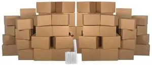 UBMOVE 4 Room Basic Kit 52 Moving Boxes & Packing Materials