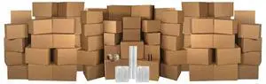 UBMOVE 7 Room Basic Moving Kit 88 Moving Boxes, & Moving Supplies