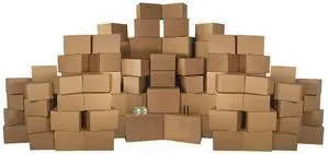 UBMOVE 8 Room Economy Kit 94 Boxes, Moving Supplies Tape & Markers