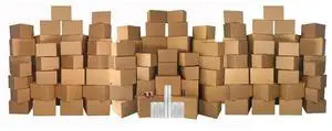 UBMOVE 10 Room Basic Kit 128 Moving Boxes and Packing Materials