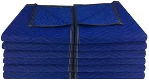 UBMOVE Moving Blankets (12 Pack) 72x80" 43lbs Econo Professional Quilted Pads
