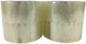 UBMOVE Packing Tape 4 Rolls of 2" x 55 Yds of Clear Acrylic Packing Tape