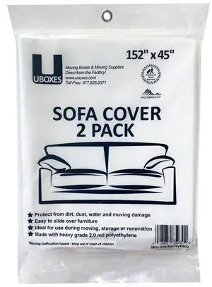 UBMOVE 2 - SOFA Covers 152" x 45" - Moving & Storage Bags
