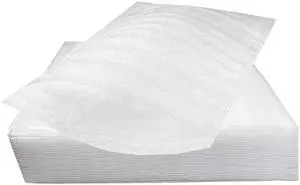 UBMOVE 11 7/8"x 12 1/8" Foam Pouches for Plates (25 Pack) Protect Dishes