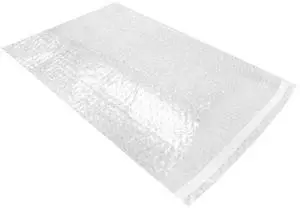 UOFFICE 100 Bubble Out Bags 10x15.5" Wrap Pouches Envelopes Self-Sealing