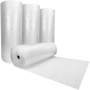 UOFFICE Bubble Cushioning Wrap Roll - 48" Wide x 400' ft - Medium 5/16" Bubbles