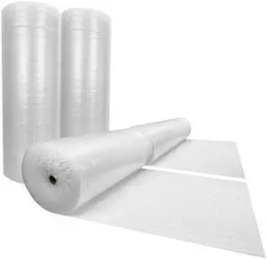 UOFFICE Bubble Rolls 700' x 48" Wide - Small Bubbles 3/16" Wrap Perforated