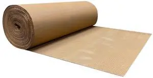 UOFFICE Corrugated Wrap 48" x 250' x 1/8" Thick - B Flute - Cardboard Wrap