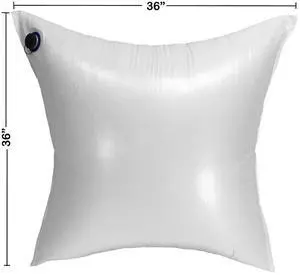 UOFFICE 5 Dunnage Bags 36 x 36 Freight Saver With Free-Flo Inflation/Deflation Gun
