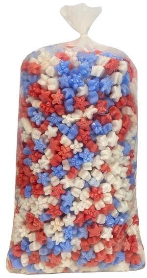 UOFFICE Star-Shaped Plant-Based Low-Priced Packing Peanuts 1.5 CU. FT. 1-Pack