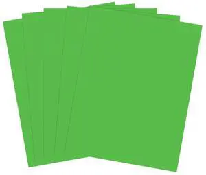 UOFFICE Colored Bond Paper Bundle 8.5" x 11", 20lbs, 100 Pages, Green
