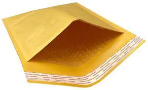 UOFFICE 100 Kraft Bubble Mailers 8.5x12" #2 Self-Seal Padded Envelopes