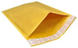 UOFFICE 400 Kraft Bubble Mailers 9.5x14.5" - #4 Self-Seal Padded Envelopes