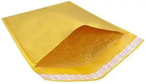 UOFFICE 50 Kraft Bubble Mailers 14.25x20" - #7 Self-Seal Padded Envelopes