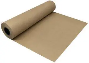 UOFFICE Kraft Paper Roll 765'x36" 40lb Strength Brown Paper