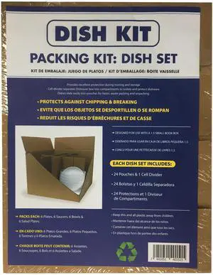 UBMOVE Moving Supplies Foam Wrap Dish Cell Divider kit & Foam Pouches