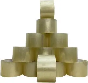 UOFFICE 2" x 110 Yds, 1.7 Mil, 36 Rolls Per Case, Clear Acrylic Packing Tape