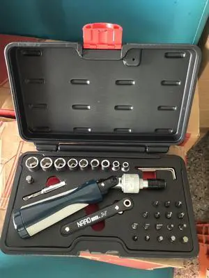 (Big Discount on purchasing q'ty over 24 sets) 34pcs Exclusive SurFix AutoLock Super Torque Flexible Ratchet Screwdrivers Bit Set, Screwdrivers Kit