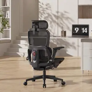 SIHOO Ergonomic Office Chair Computer Chair Desk Chair, Adjustable Headrests Chair Backrest and Armrest's Mesh Chair, Teem, for Home & Gaming, 330lb, Black SIHOO Ergonomic Office Chair Computer Chair Desk Chair, Adjustable Headrests Chair Backrest and Armrest's Mesh Chair, Teem, for Home & Gaming, 330lb, Black