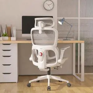 SIHOO Ergonomic Office Chair Computer Chair Desk Chair, Adjustable Headrests Chair Backrest and Armrest's Mesh Chair, Adult & Teen, for Home & Gaming, 330lb, White SIHOO Ergonomic Office Chair Computer Chair Desk Chair, Adjustable Headrests Chair Backrest and Armrest's Mesh Chair, Adult & Teen, for Home & Gaming, 330lb, White