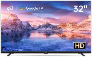 FPD 32-inch Smart TV Google TV HD 720p with Google Play and Google Cast Built-in, HDR 10, Dolby Audio, Voice Remote, Stream Live TV(Palette-Series, CG32-P3, 2024 Model)