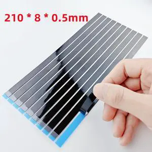 ZION Set of 10 - Pull tabs Stretch Release Adhesive Strips for LCD Screen with Tabs