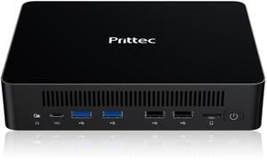 Prittec F9 Mini PC, Intel 13th Gen i7-13620H, 32GB DDR4, 1TB M.2 SSD, Support 8K, 3 Display, HDMI x 1, DP x 1, USB3.2 Gen1 x 4, USB2.0 x 2, Type-C x 1, WiFi6/BT5.2, 2.5GB LAN x 2, Win11 Pro