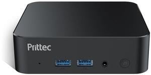 Prittec F8C Mini PC, Intel Alder Lake-N N100, 16GB DDR4, 512GB M.2 SSD, Support 4K, 3 Display, HDMI x 2, USB3.2 Gen1 x 2, USB2.0 x 2, Type-C x 2, WiFi6/BT5.2, GB LAN, Win11 Pro