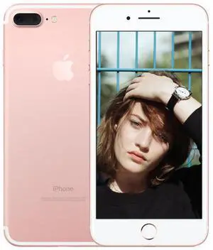 Apple iPhone 7 Plus 128GB Network Unlocked 4G LTE Smartphone-Very Good Rose Gold