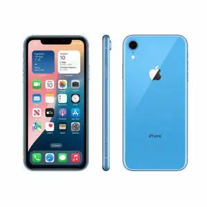 Apple iPhone XR 64GB Blue Refurbished Unlocked Phone, 6.1-inch Display, A12 Bionic Processor, Face ID, iOS Smartphone Apple iPhone XR 64GB Blue Refurbished Unlocked Phone, 6.1-inch Display, A12 Bionic Processor, Face ID, iOS Smartphone