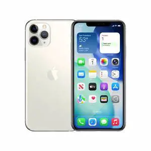Apple iPhone 11 Pro Max Unlocked Smartphone 256GB Silver 6.5 Inch Display A13 Bionic Chip 12MP Triple Camera No Contract Single Unit Apple iPhone 11 Pro Max Unlocked Smartphone 256GB Silver 6.5 Inch Display A13 Bionic Chip 12MP Triple Camera No Contract Single Unit