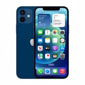 Apple iPhone 12 Unlocked Smartphone 128GB Blue 6.1 Inch Display A14 Bionic Chip 12MP Dual Camera No Contract Single Unit Apple iPhone 12 Unlocked Smartphone 128GB Blue 6.1 Inch Display A14 Bionic Chip 12MP Dual Camera No Contract Single Unit