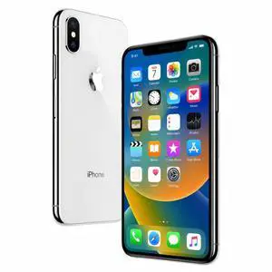 Refurbished Apple iPhone X 256GB Silver Unlocked Smartphone, 5.8" Super Retina OLED Display, A11 Bionic Chip, Face ID, iOS Cell Phone Refurbished Apple iPhone X 256GB Silver Unlocked Smartphone, 5.8" Super Retina OLED Display, A11 Bionic Chip, Face ID, iOS Cell Phone