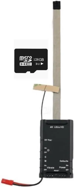 Lawmate DIY 4K Video Hidden WiFi Covert Security PI Pinhole Camera PV-DY40UW, Black Lawmate DIY 4K Video Hidden WiFi Covert Security PI Pinhole Camera PV-DY40UW, Black