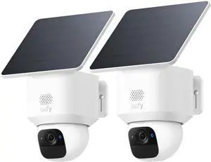 eufy Security SoloCam E30, 2 Pack, Security Cameras Wireless Outdoor, Solar Camera Outdoor Wireless, 360° Pan, AI Tracking, 2K Clarity, No Monthly Fee eufy Security SoloCam E30, 2 Pack, Security Cameras Wireless Outdoor, Solar Camera Outdoor Wireless, 360° Pan, AI Tracking, 2K Clarity, No Monthly Fee