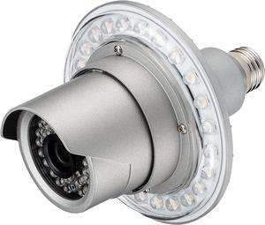 Floodlight Camera Bulb - Wireless Security System, 1080P, Wire-Free, Color Night Vision, Motion Detection, Remote View App - Home and Office Surveillance