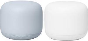 Google WiFi Mesh Router System for Home, Office - 2 Pack - Whole Home Coverage, Dual-Band, Parental Controls, Simple Setup