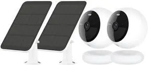 Gadpiparty Noorio Home Security Camera System with B200-SE×2A201×2
