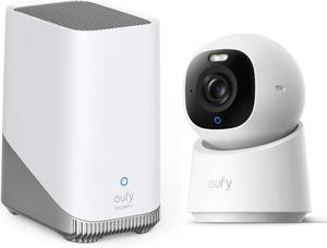 eufy Security HomeBase S380 (HomeBase 3),eufy Edge Security Center + Indoor Cam E30, Latest Generation, 4K UHD Security Camera, 360 Pan-Tilt